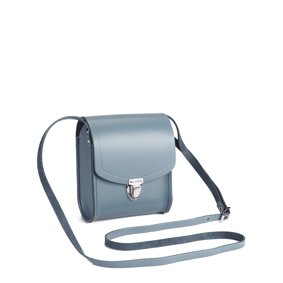 The Cambridge Satchel Company Women's Mini Push Lock Crossbody Bag - Coastal Blue