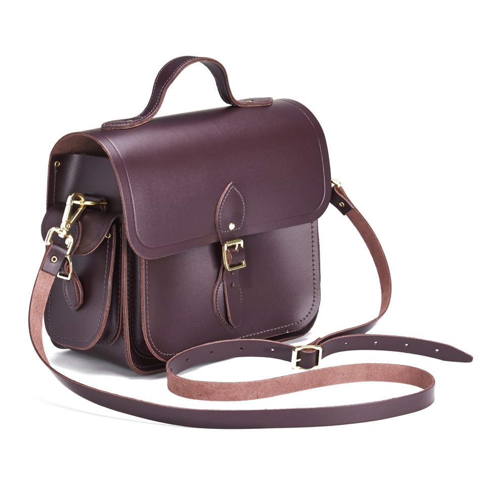 The Cambridge Satchel Company Women's Large Traveller Bag with Side Pockets Port