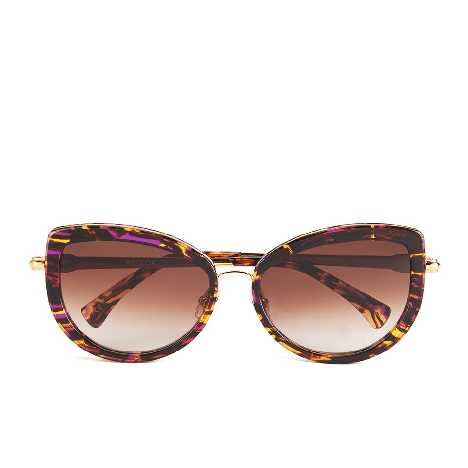 Wildfox Women's Chaton Sunglasses - Montage/Brown Gradient