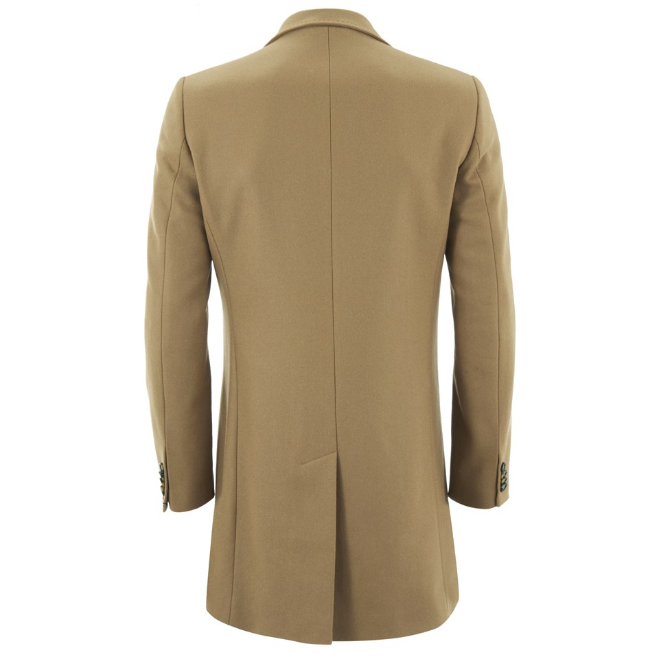 J.Lindeberg Men s Wolger Melton Wool Coat Camel Coggles