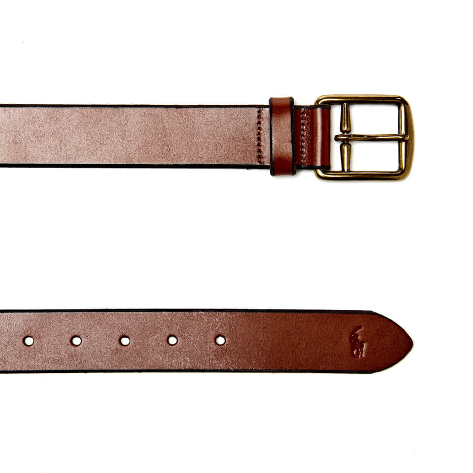 Polo Ralph Lauren Men's Saddle Leather Belt - Saddle