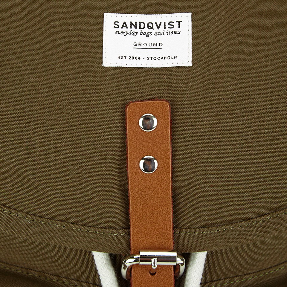 Sandqvist Men's Roald Ground Backpack - Olive