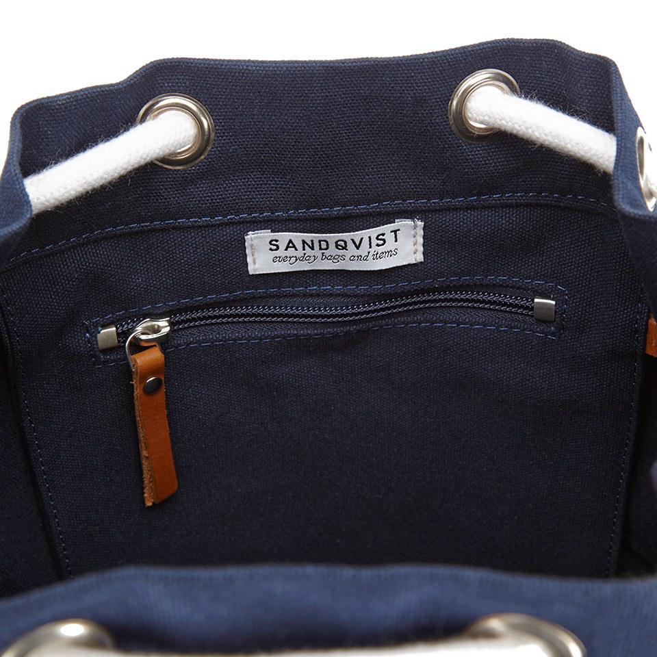 Sandqvist Men's Stig Classic Backpack - Blue