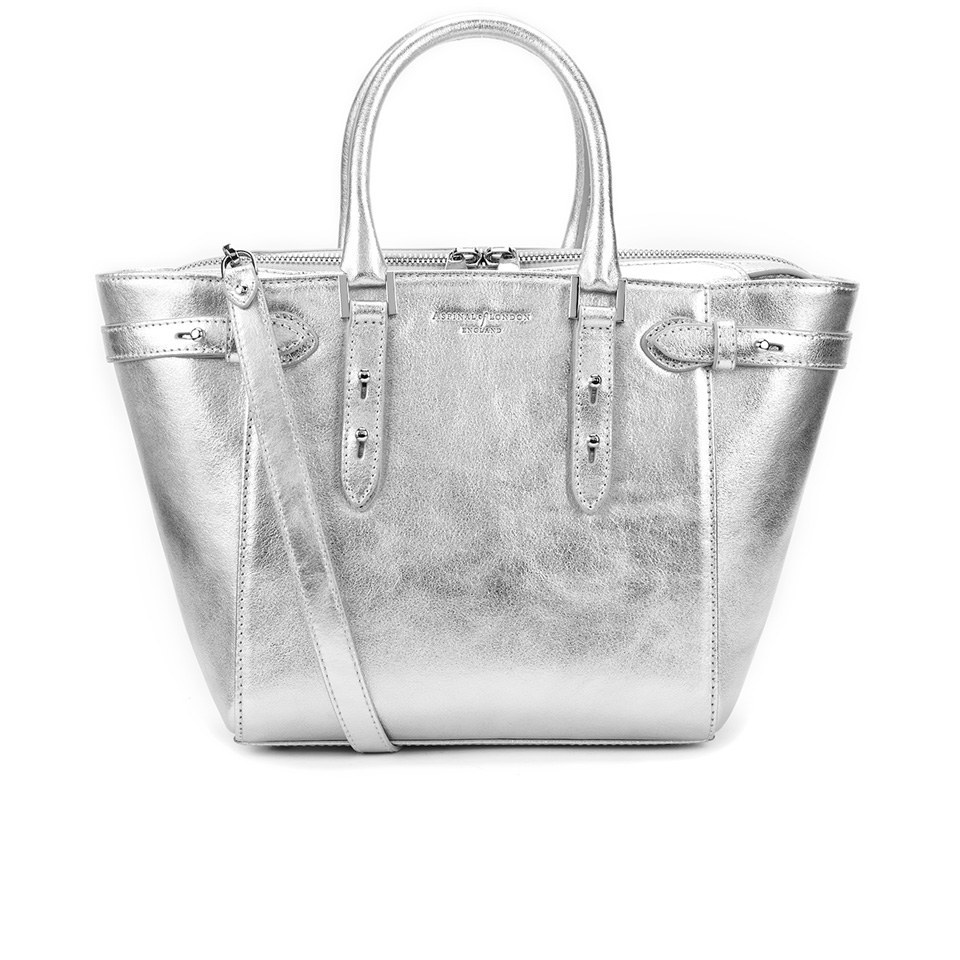 Aspinal silver bag hotsell