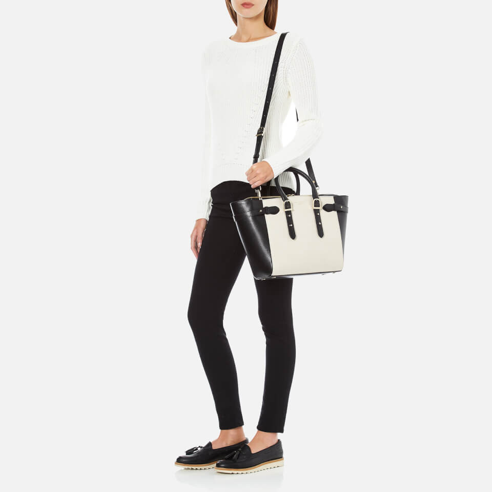 Aspinal of London Women's Marylebone Medium Tote Bag - Monochrome Mix