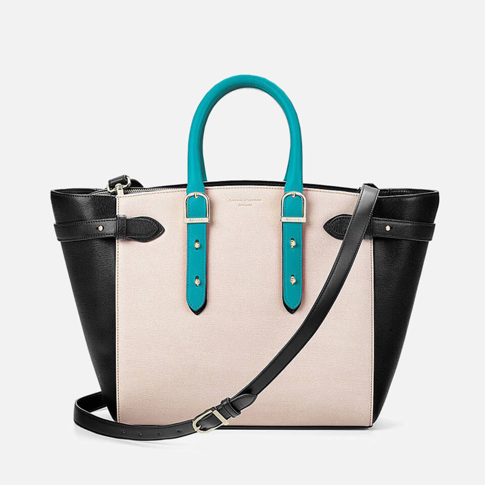 Aspinal of London Women's Marylebone Medium Tote Bag - Monochrome Mix