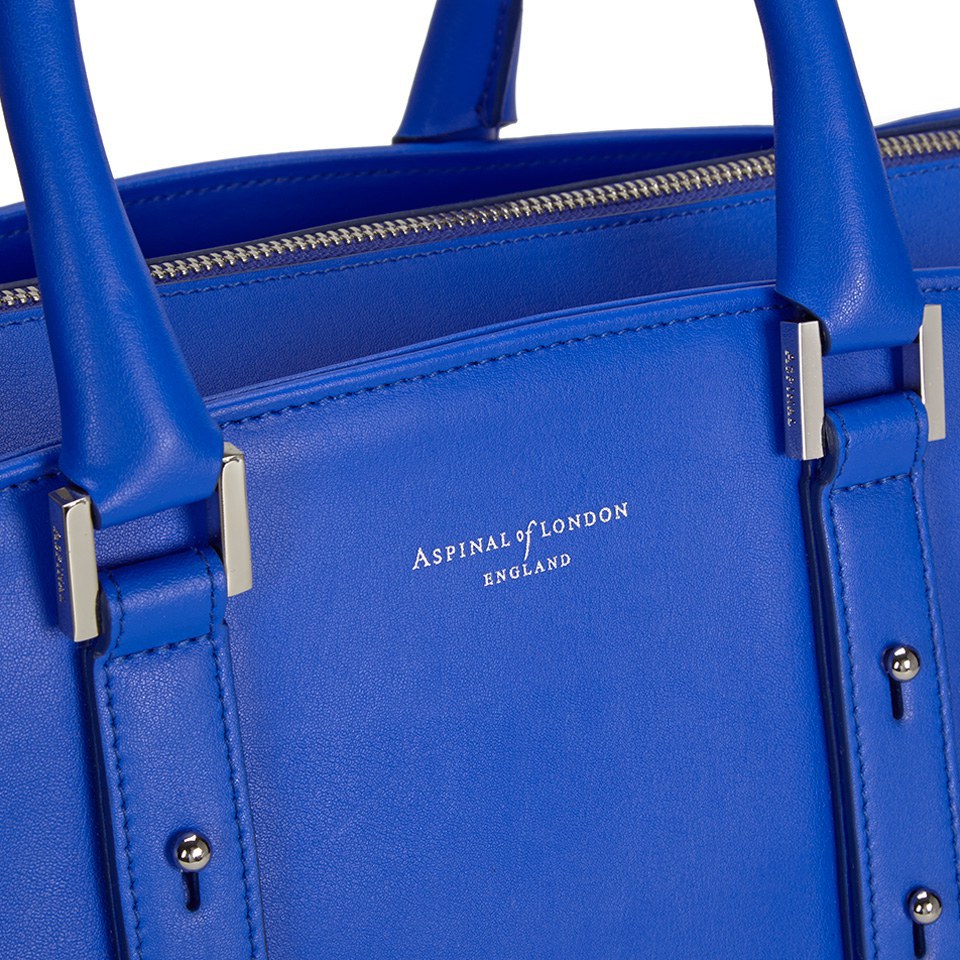 Aspinal of London Marylebone Tote - Cobalt Blue