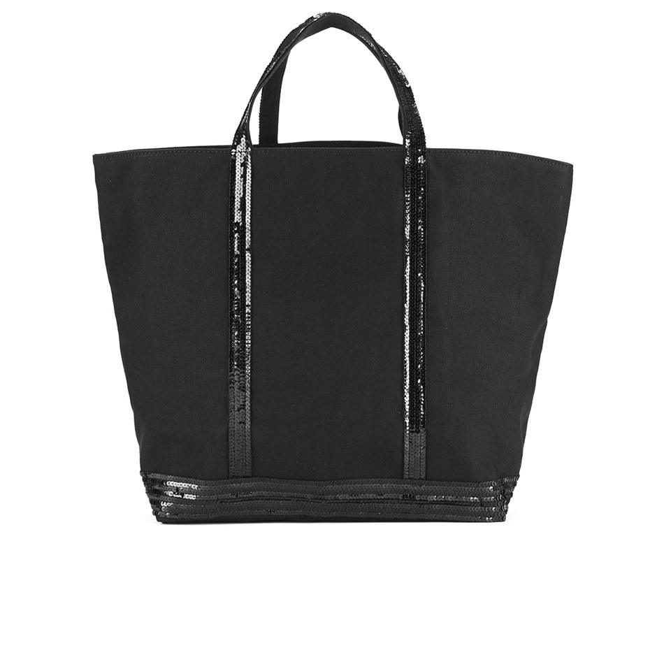 Vanessa Bruno Women's Cabas Large Cotton Tote Bag - Black