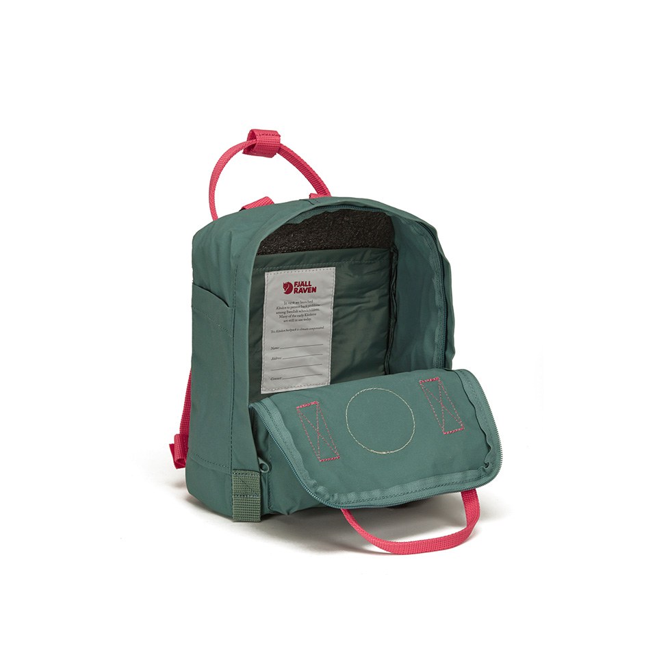 Kanken mini frost green peach pink 2025