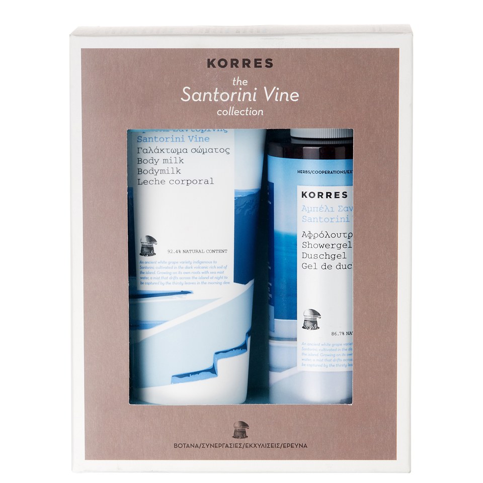 Colección Viñas de Santorini de KORRES 
