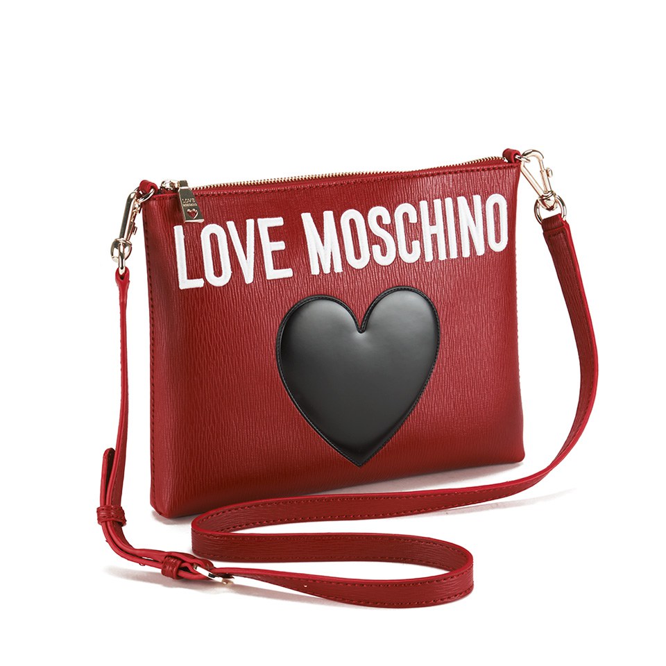 Love moschino clutch bag sales