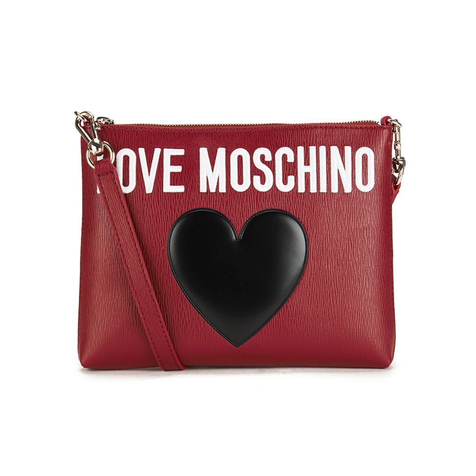 Moschino red heart bag 2025