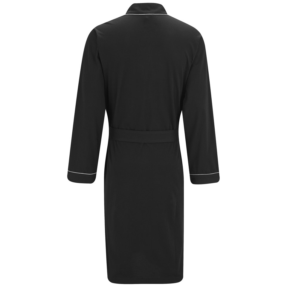 BOSS Hugo Boss Men's Cotton Dressing Gown - Black