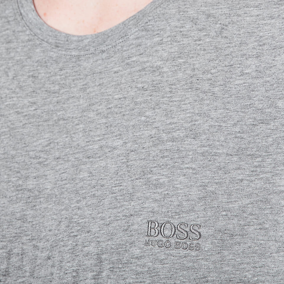 BOSS Hugo Boss Men's Crew Neck Small Logo T-Shirt - Grey