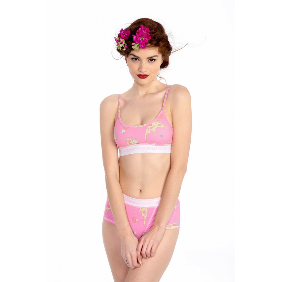 Wildfox Women's Extra Cheese Sporty Soft Cup Bra - Multi