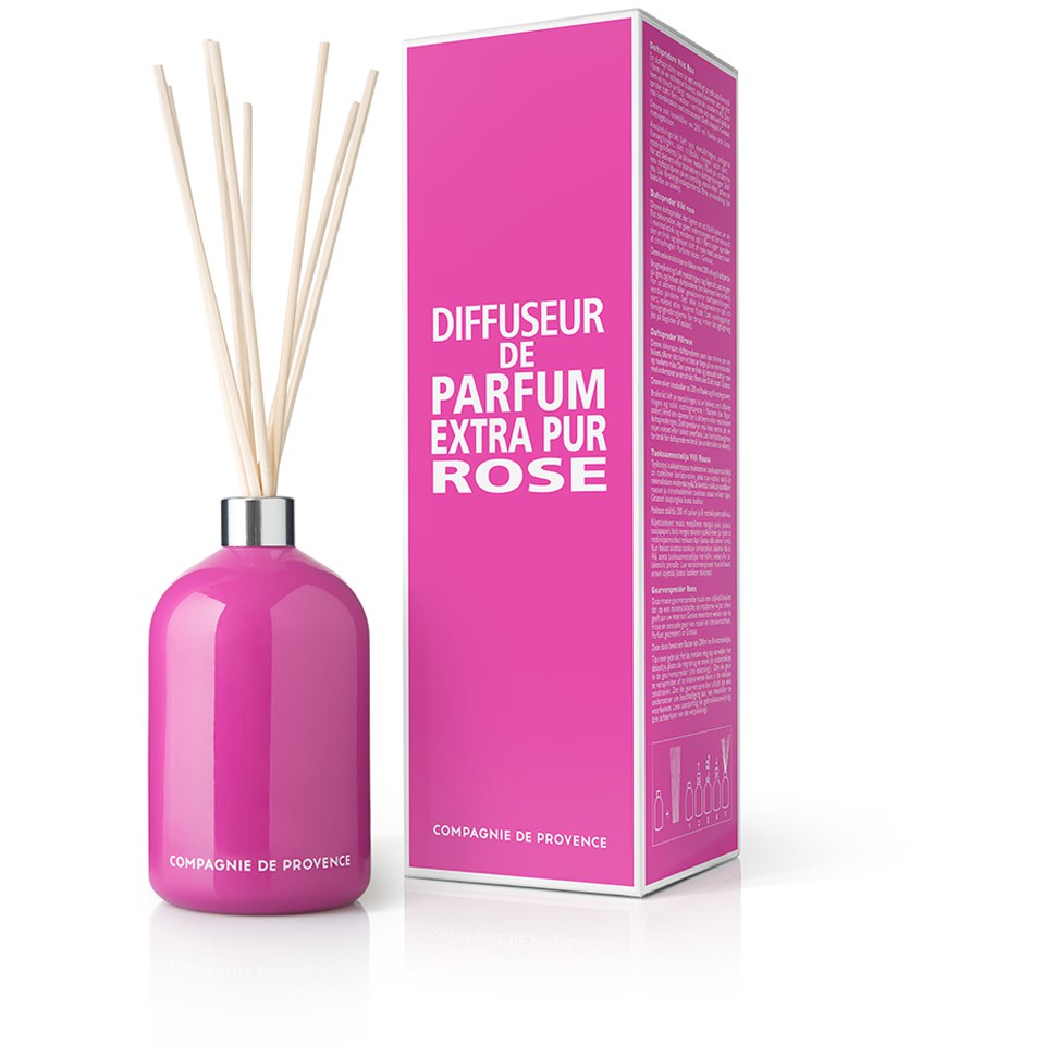 Difusor de fragancia Extra Pur de Compagnie de Provence - rosa silvestre (200 ml)