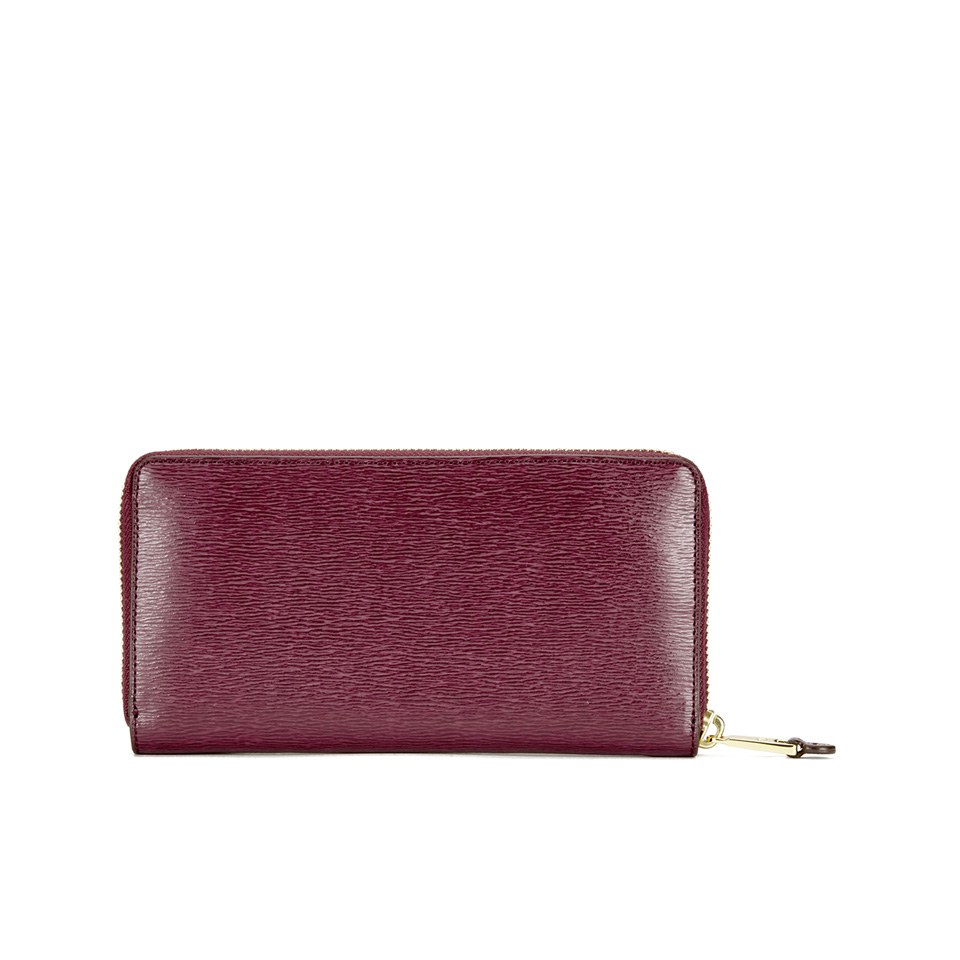 Lauren Ralph Lauren Women's Tate Zip Around Wallet - Rosewood