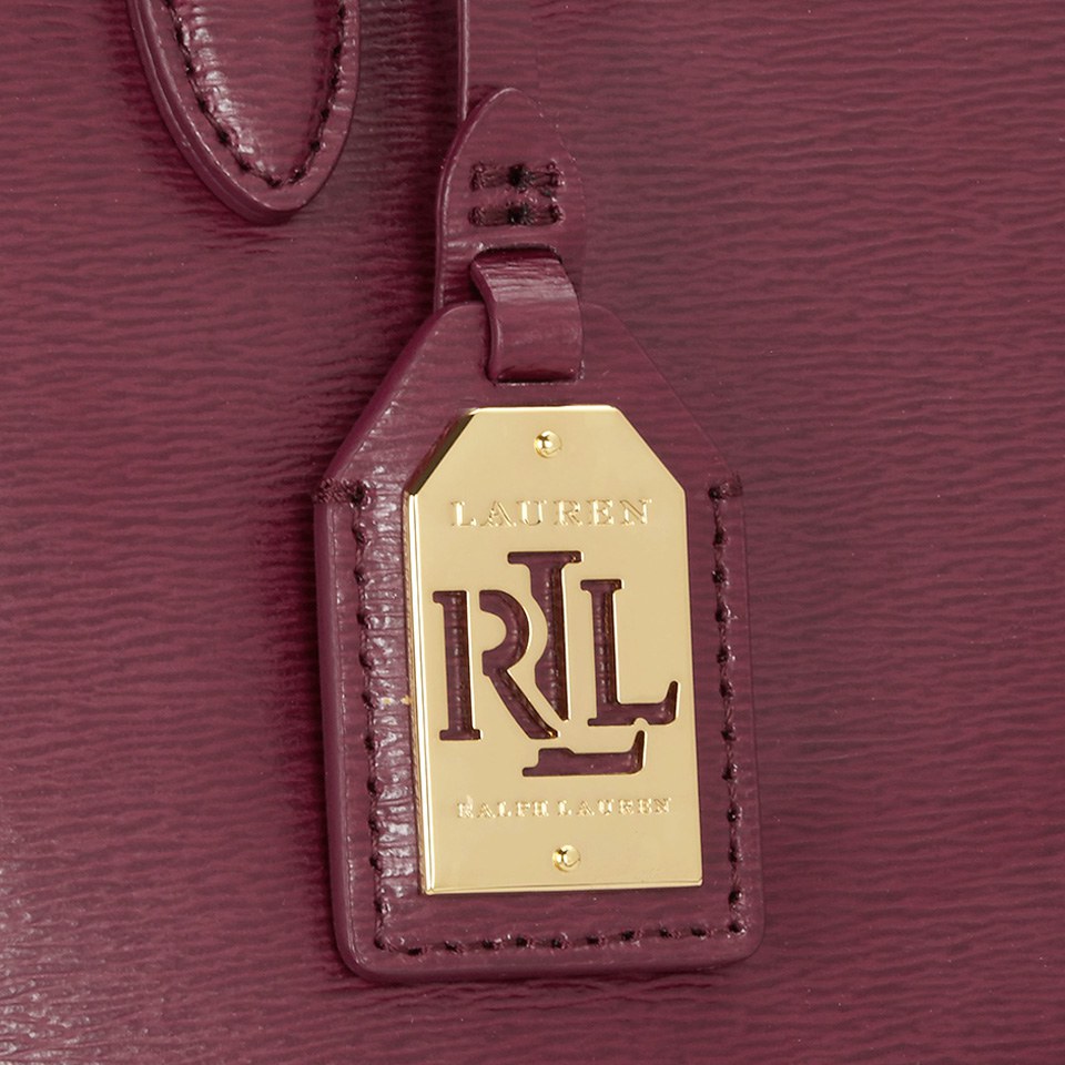 Lauren Ralph Lauren Women's Newbury Mini Double Zip Satchel - Rosewood
