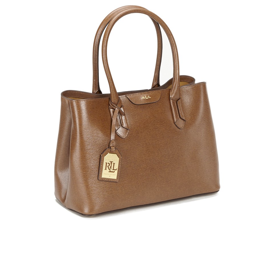 Lauren Ralph Lauren Women's Tate City Shopper Bag - Tan/Cocoa