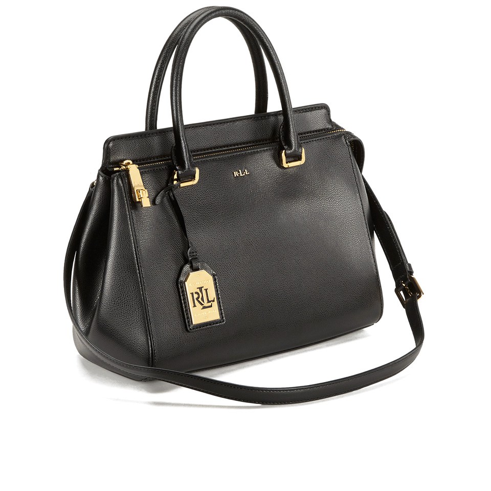 Lauren Ralph Lauren Women's Whitby Convertible Satchel - Black