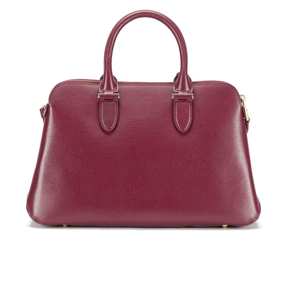 Lauren Ralph Lauren Women's Newbury Double Zip Dome Tote Bag - Rosewood