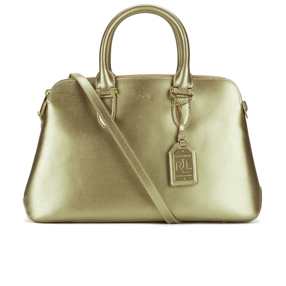 Ralph lauren gold bag deals