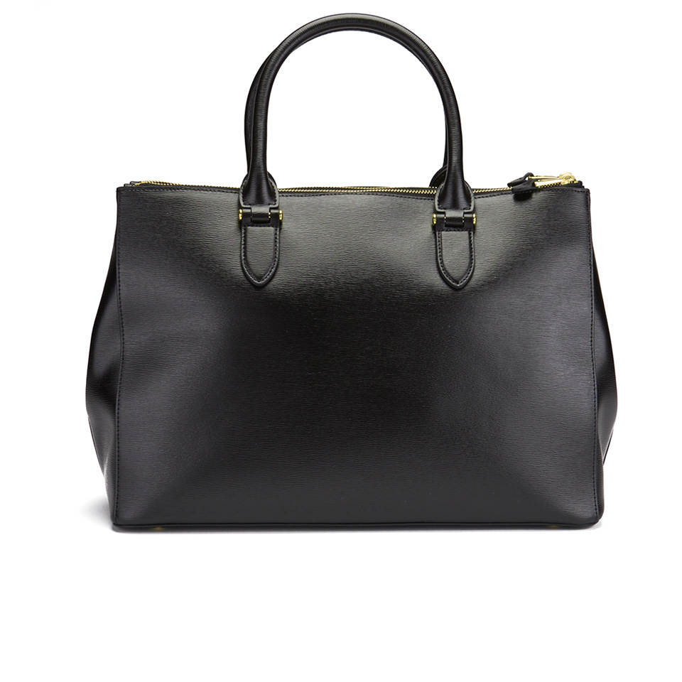 Lauren Ralph Lauren Women's Newbury Studded Double Zip Tote Bag - Black