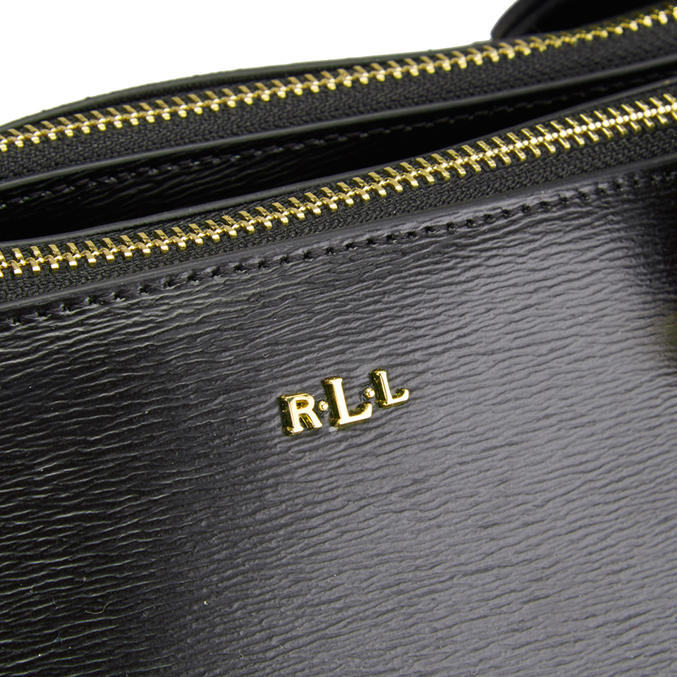 Lauren Ralph Lauren Women's Newbury Studded Double Zip Tote Bag - Black