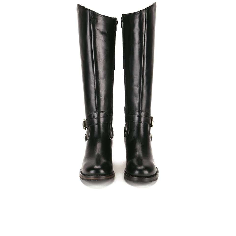 Ravel Women's Langley Leather Riding Boots - Black | FREE UK Delivery ...