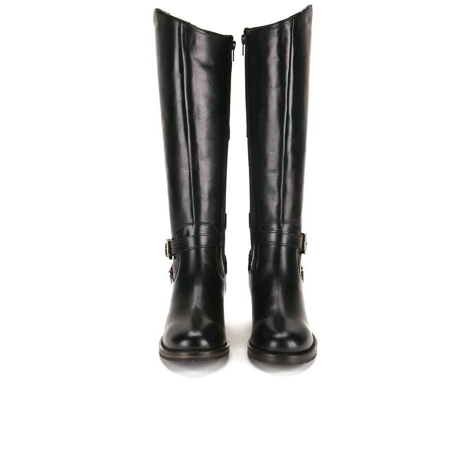 Ravel Women's Langley Leather Riding Boots Black FREE UK Delivery