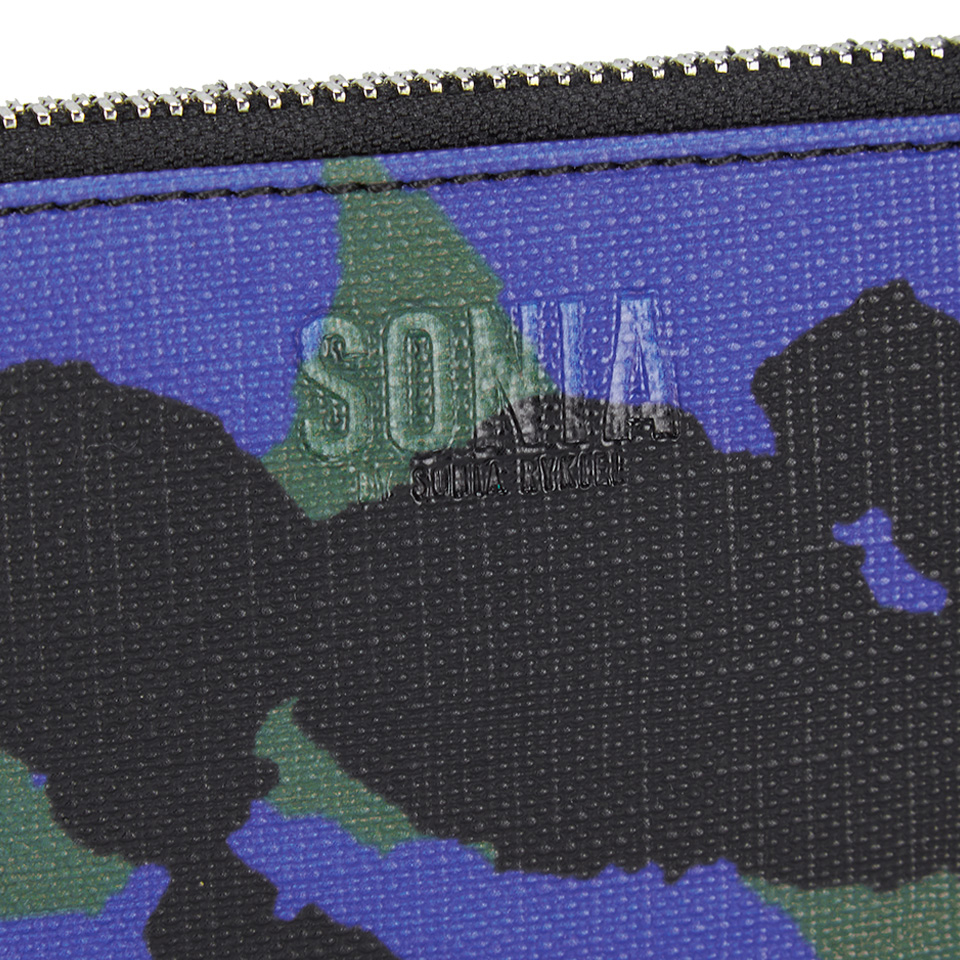 Sonia by Sonia Rykiel Women's Roxane Stud Clutch Bag - Green Multi