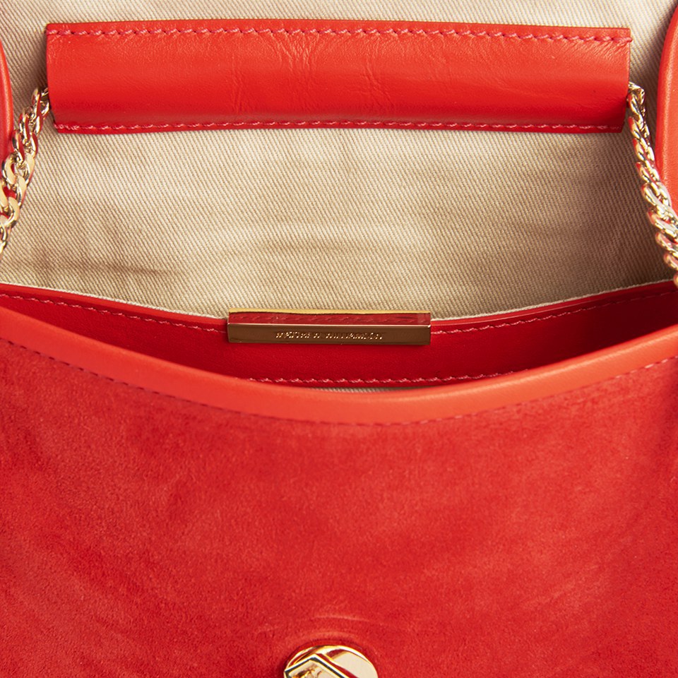 Matthew Williamson Women's Mini Cross Body Bag - Dark Coral