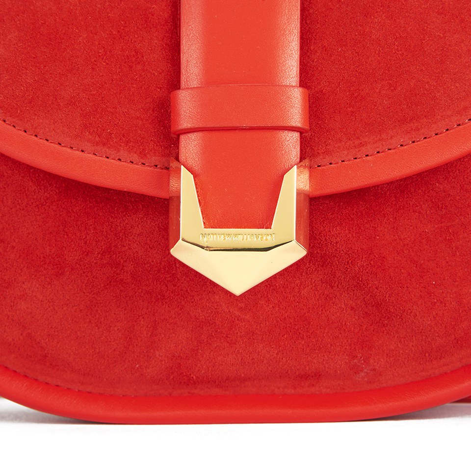 Matthew Williamson Women's Mini Cross Body Bag - Dark Coral