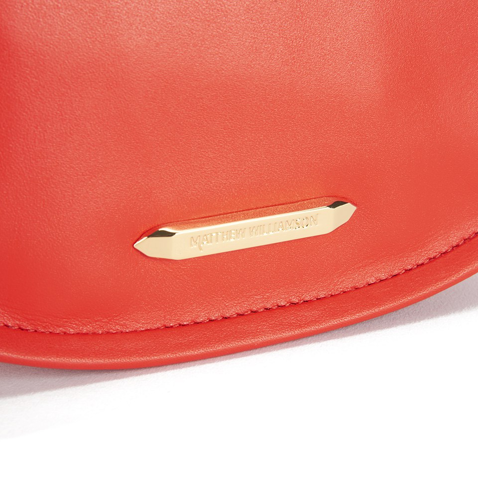 Matthew Williamson Women's Mini Cross Body Bag - Dark Coral