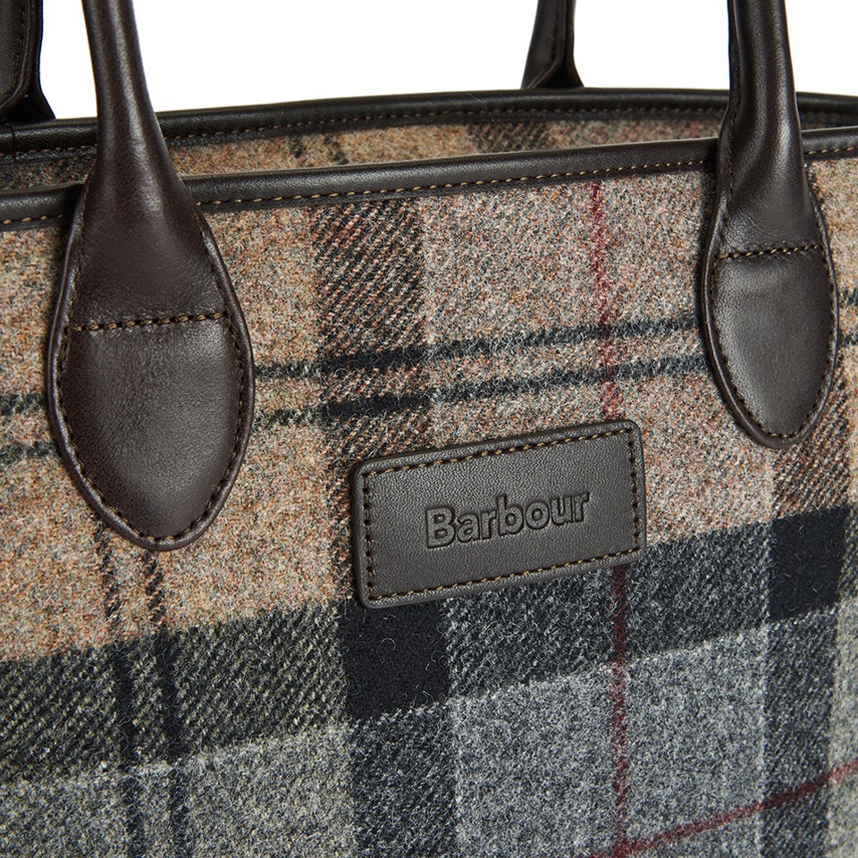 Barbour Dee Tartan Handbag - Winter Tartan