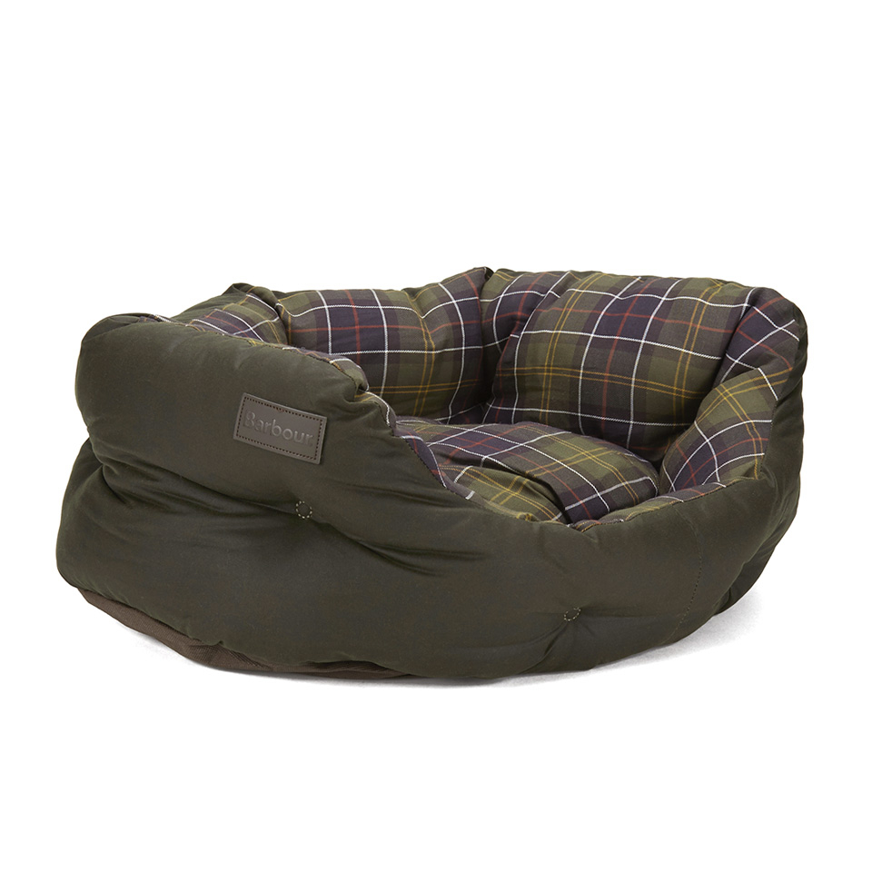 Barbour Wax/Cotton Dog Bed 24 Inch - Classic Olive