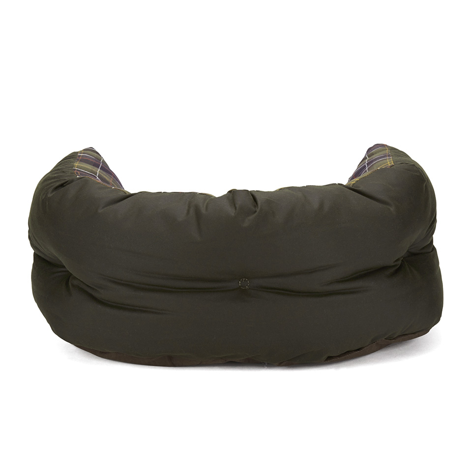 Barbour Wax/Cotton Dog Bed 24 Inch - Classic Olive