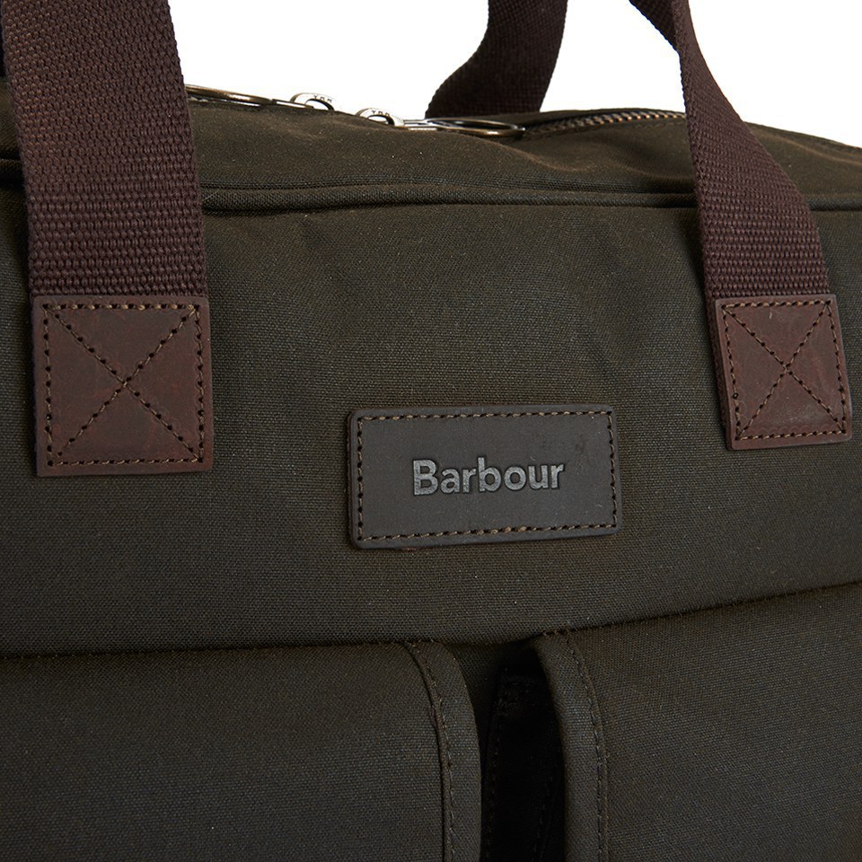 Barbour Men's Wax Duxford Bag - Olive