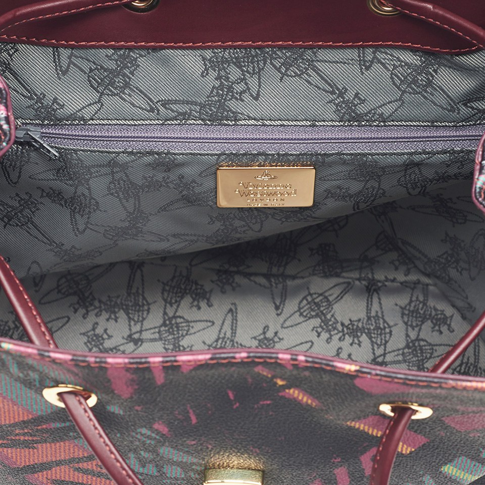 Vivienne Westwood Women's Scribble Tartan Backpack - Henry