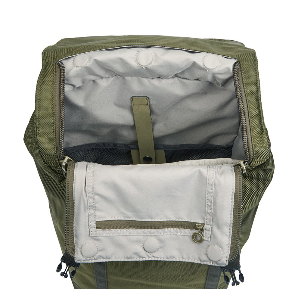 C6 Men's Slim Backpack - Olive Nylon