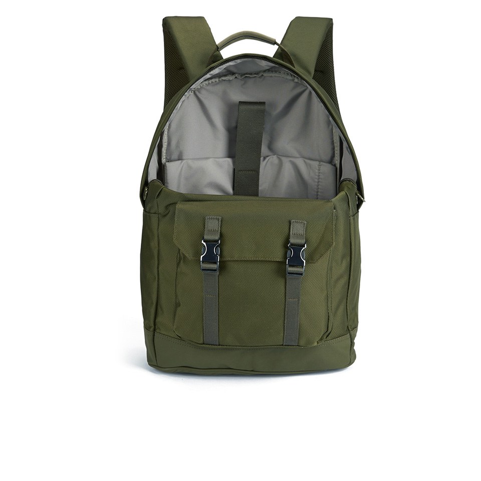 C6 Men's Pocket Backpack - Olive Nylon