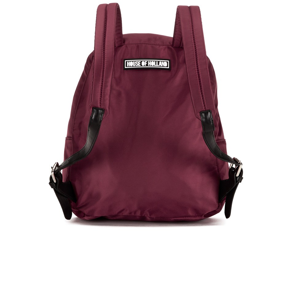 House of Holland Women's Sack Backpack - Maroon