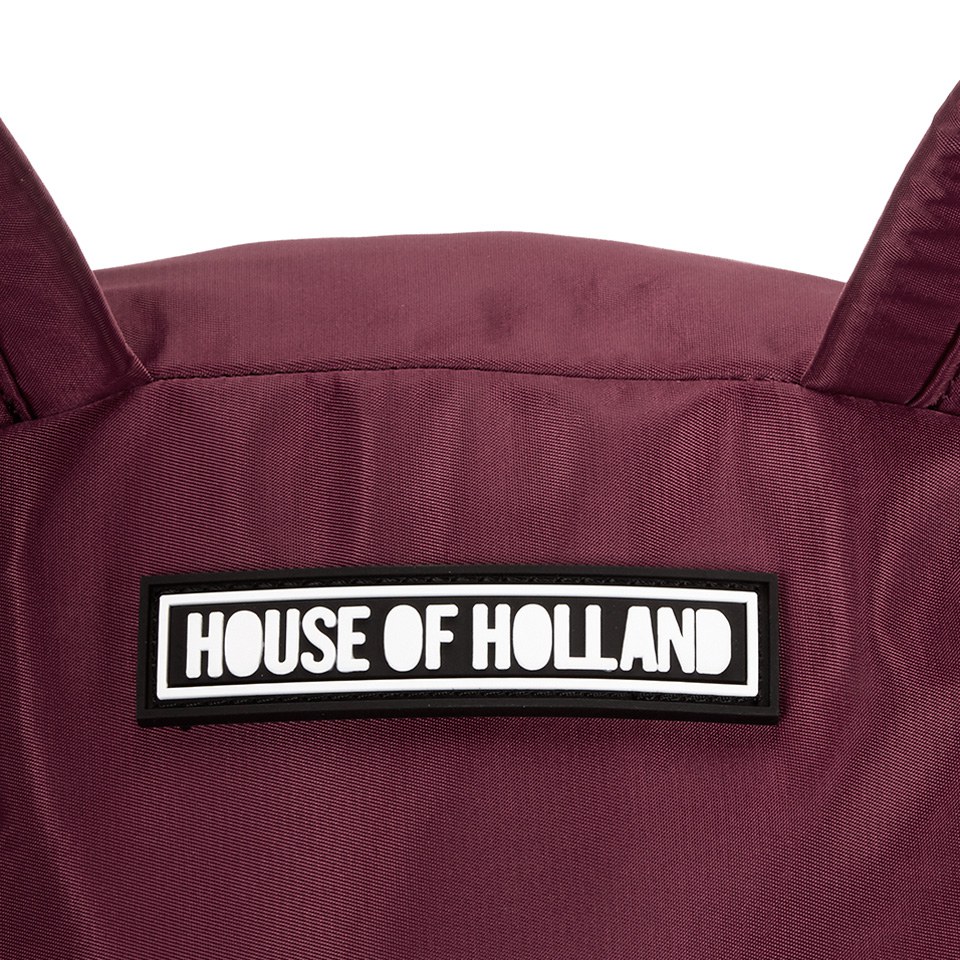 House of Holland Women's Sack Backpack - Maroon