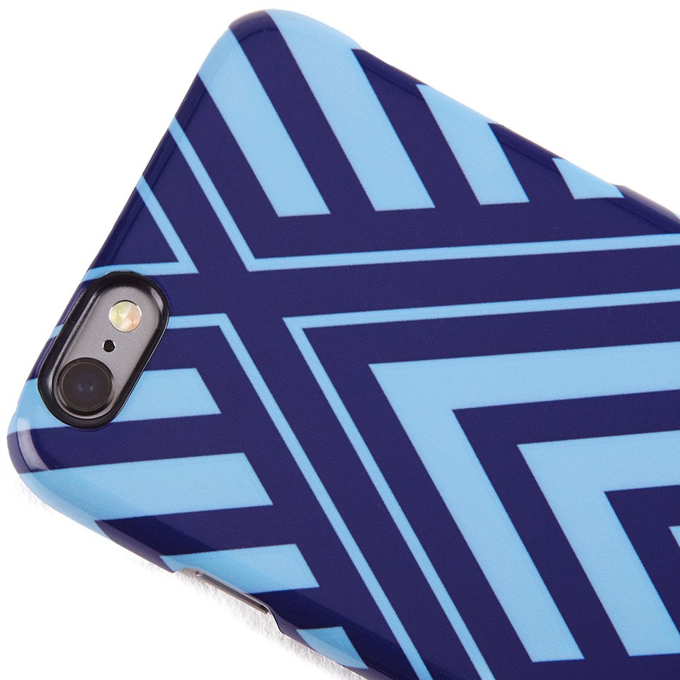 Markus Lupfer Women's Smacker Lip iPhone 6 Case - Black/Blue