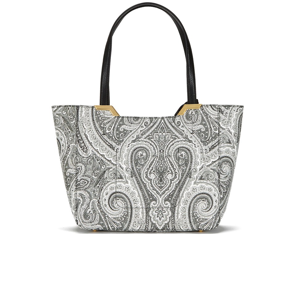 Lauren Ralph Lauren Women's Acadia Paisley Shopper - Winter White