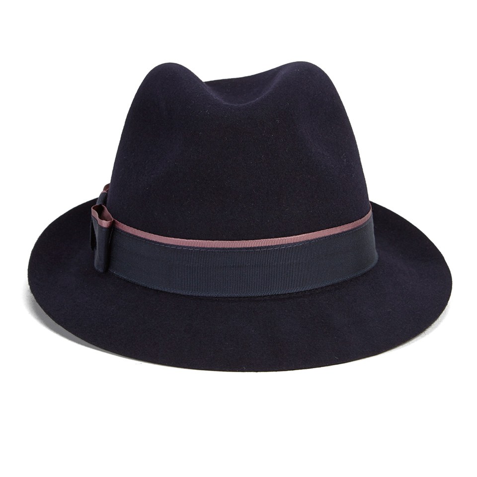 Christys' London Women's Melissa Fur Felt Trilby Hat - Navy