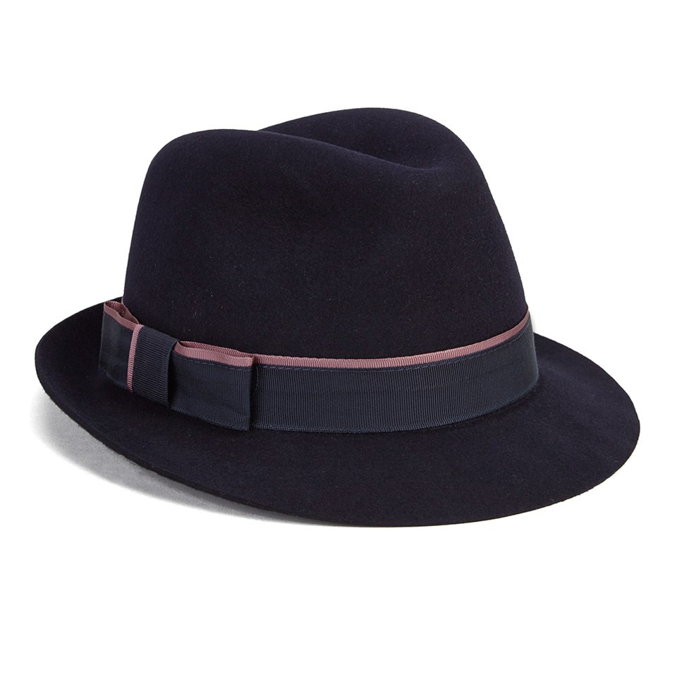 Christys' London Women's Melissa Fur Felt Trilby Hat - Navy