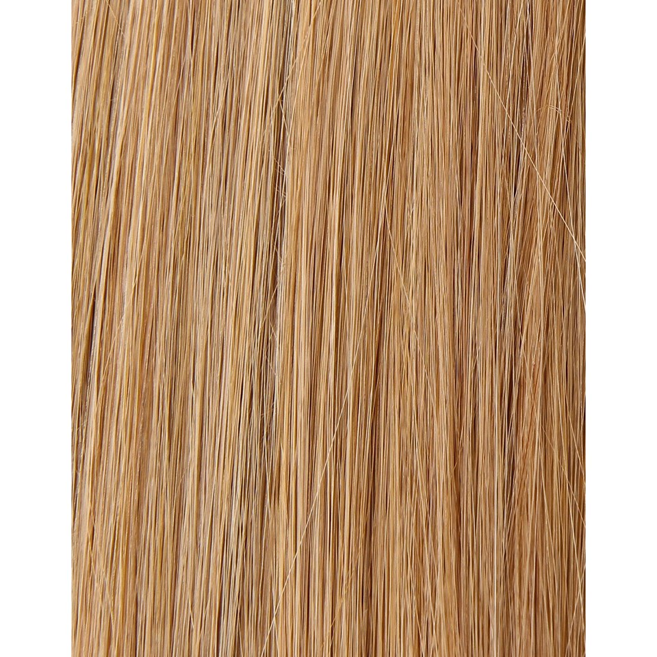 100% Remy Colour Swatch Hair Extension de Beauty Works - Tanned Blonde 10/14/16