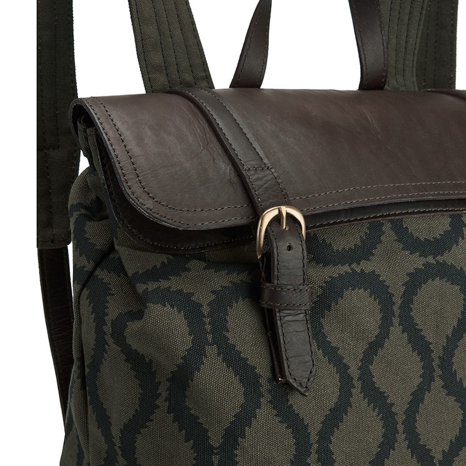 Vivienne Westwood Squiggle Steamer Backpack - Green