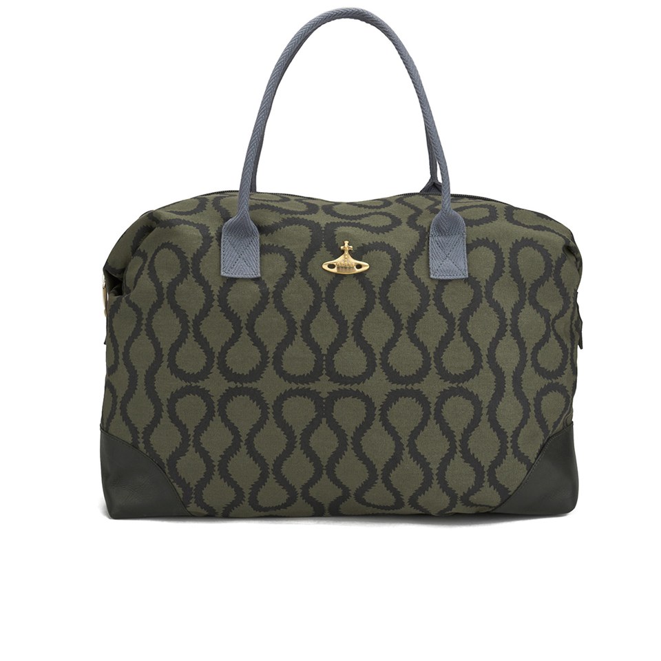 Vivienne Westwood Women's Squiggle Weekender Bag - Green